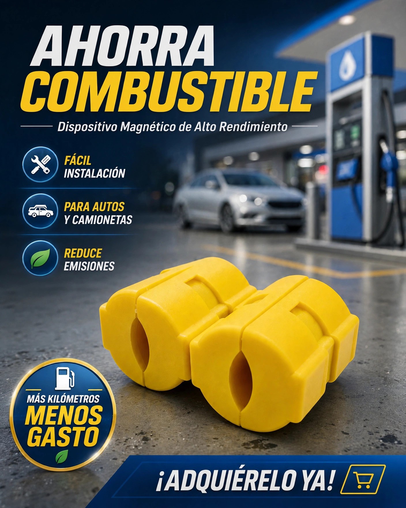 Ahorrador de Combustible Magnético