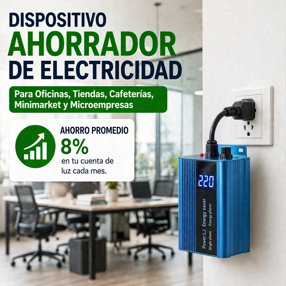 Ahorrador de Electricidad para Microempresa de 100 kW
