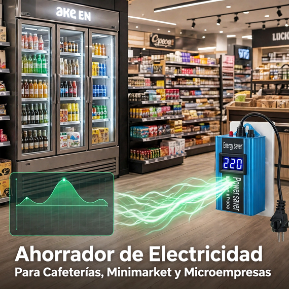 Ahorrador de Electricidad para Microempresa de 300 kW